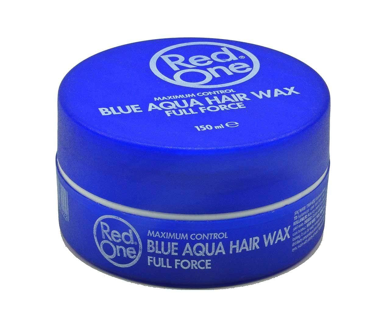light blue hair wax
