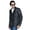 Black, variant on Men's Luxurious Black Leather Sports Coat