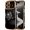 Black, variant on Compatible with iPhone 11 Case  Ring Stand [Compatible with MagSafe] Cute for Women Girl Plating Wave Curly Love Heart Camera Protection Girly Luxury Phone Cover - Rose Red