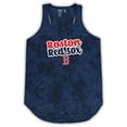 thumbnail image 2 of Women's Concepts Sport Navy Boston Red Sox Plus Size Cloud Tank Top & Shorts Sleep Set, 2 of 3