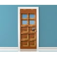 thumbnail image 1 of Minecraft Oakdoor Fabric Door Cling | 34 x 82 Inches, 1 of 2