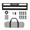 thumbnail image 1 of Bolsa de tablero de pedal de efecto, Pedalera de aleación de aluminio, Paquete de pedalera universal profesional Estuche de tablero de pedal de efecto, 1 of 8