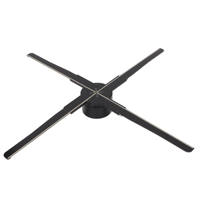 Jugador 52 cm DiáMetro G52 Ventilador Holográfico 3D Proyector 552pcs Beads LED Hologram Para Ventas de Negocios