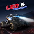 thumbnail image 5 of JoyStone 1:12 RC Cars 4WD Off-Road 2.4Ghz RC Monster Truck with Metal Shell and Light, Remote Control Car Crawler for Adult and Kid, 2 Batteries, Dark Blue, 5 of 11