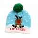 thumbnail image 2 of Gorro navideño de punto para niños y suéter, gorro informal para la nieve, gorro de invierno. Azul, 2 of 9