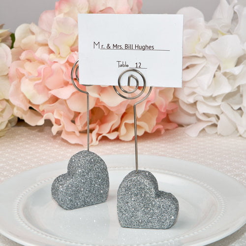 30 count Heart themed place card holders FashionCraft 