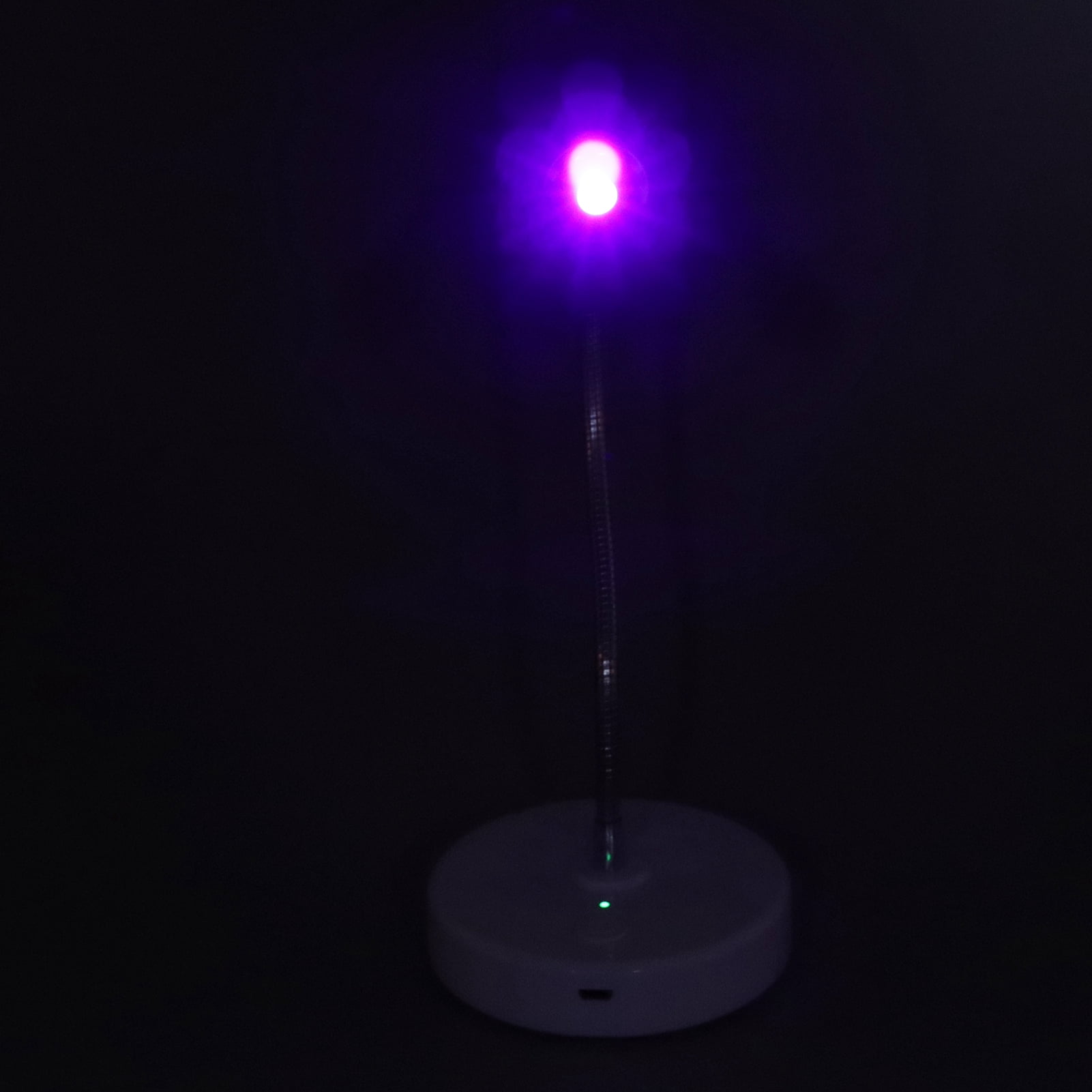 3W LED UV Nail Lamp Gel Polish Drying Lamp USB Gooseneck Light Rotatable Nail Dryer Quick Dry Nail Polish Curing Lamp for Salon Home DIY