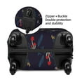 thumbnail image 4 of Daiia Mushrooms3 Luggage Cover, Thickened Washable Travel Luggage Covers, Elastic Unique Baggage Covers for 18-20 inch Luggage-Small, 4 of 9