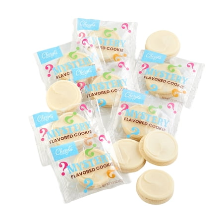 Cheryl's Cookies® Mystery Flavor Buttercream-Frosted Cookie Box, 12 Gourmet Soft Baked Cookies, Premium Surprise Gift, Creative Dessert
