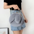 thumbnail image 5 of STPToys Crossbody Bag for Women,Cute Plush Bunny Bags Soft Rabbits Shoulder Bag for Ladies Purses and Handbags - Gray, 5 of 7