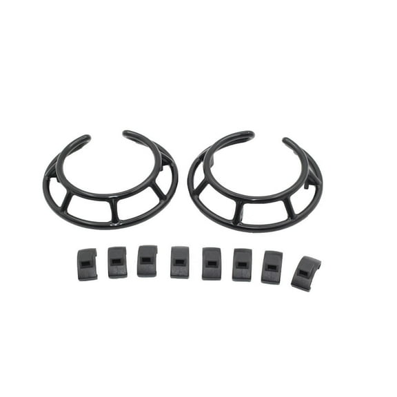 1pair Anti Shock Replacement Parts Solid Easy Install Guard ABS Lightweight Protective Cover Controller Frame For Oculus Quest 2