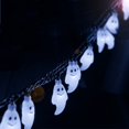 thumbnail image 2 of 1.2M 10LED Ghost String Lights for Halloween Party Decor Halloween Light MR, 2 of 8