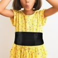 thumbnail image 4 of Luxshiny Ceinture pour Filles Noire 1Pcs Design Simple Ajustable pour Usage Quotidien Robe, 4 of 7