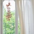 thumbnail image 5 of Memorial Wind Chimes Wind Chimes for Outside Horse Pendant Wind Bell Sympathy Gifts for Loss of Loved One Home Garden Patio Outdoor Porch Yard Beach Terrace Hanging Decoration 35in, 5 of 9