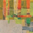 thumbnail image 2 of Fagalde, Jarman 15x15 Black Ornate Wood Framed with Double Matting Museum Art Print Titled - Woven Flags I, 2 of 4