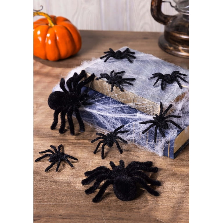 Funworld FW-91199BK Spider Family 8 Card Blk Fuzzy - Walmart.com