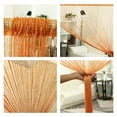 thumbnail image 5 of PiccoCasa Decorative String Curtain Fringe Panel, 39" x 79" Orange, 5 of 6