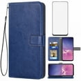 thumbnail image 1 of Mobile Phone Cover for Samsung S10e, Cover Premium Pu Leather Tpu Flip Cover Magnetic Closure Card Compartment Stand Function Wallet with Lanyard Protective Cover, 1 of 7