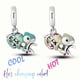 thumbnail image 1 of Colgante De Luciérnaga De La Oscuridad 925 Plata Esterlina Fit Original Pandora Pulsera Mujeres Para Tiktok DIY Joyería Gao Jiahui unisex, 1 of 2