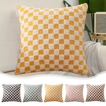Pillow Covers Decorative 22x22 Plushs Pillow Cover 17.71x17.71 Inches Everyday Decoration Holiday Decoration Home Sofa Pillow Cover Gray