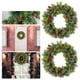 thumbnail image 4 of Guirnalda Conos Pino Artificiales para Navidad Colgantes Guirnaldas Frutas Navideñas (40cm) Color Rojo 2 Uds., 4 of 7