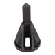 thumbnail image 1 of Herramienta de chaflán de desbarbado herramienta de chaflán externo Resistencia a la oxidación Fácil operación Vástago triangular Durabilidad para aluminio para cobre, 1 of 8