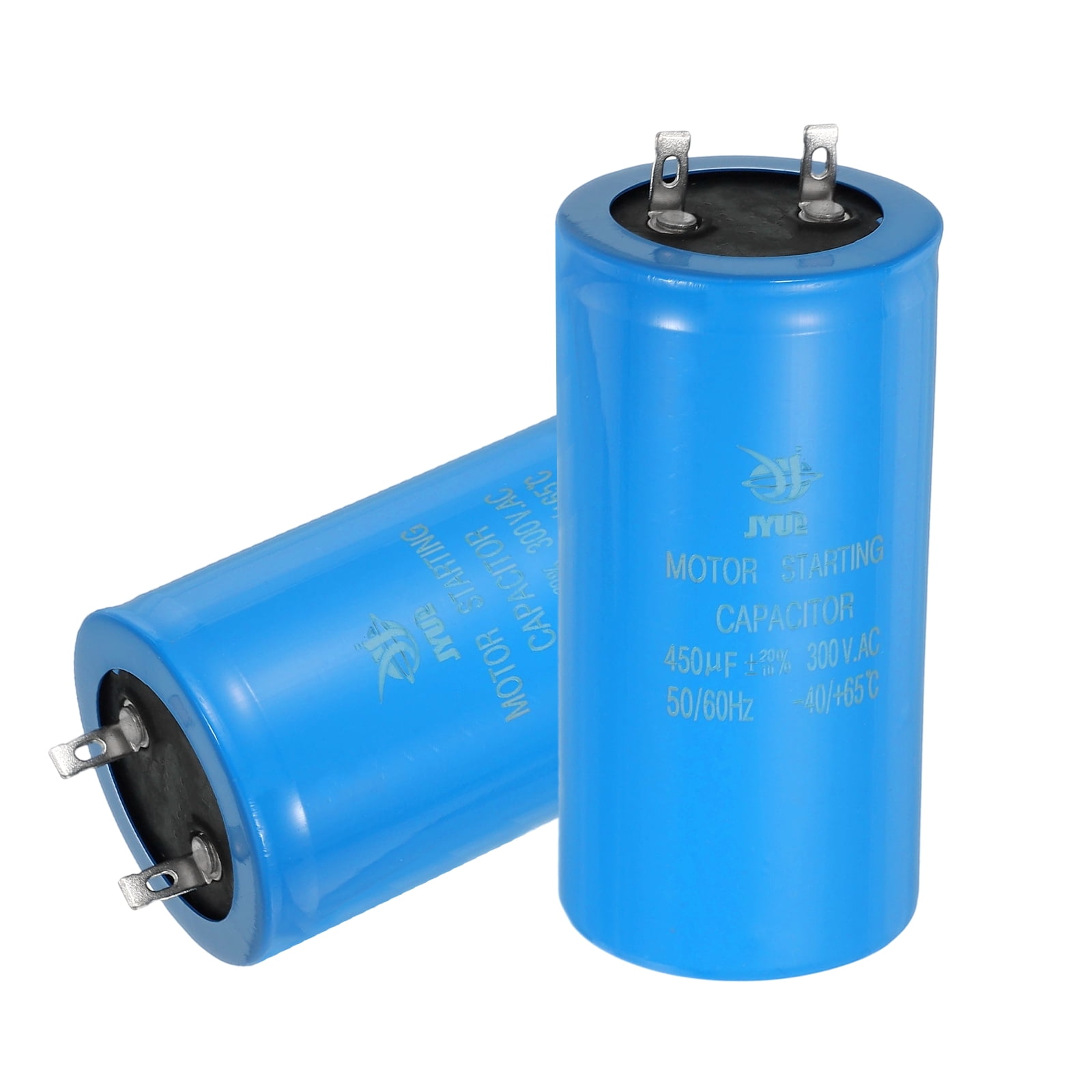 Uxcell Motor Start Capacitor, 450uf 300V CD60 Running Capacitor Starting Capacitor for Air Conditioners, Electric Motor Starts Running