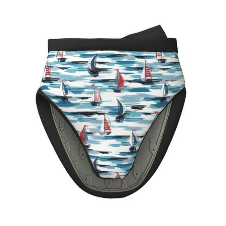 

Lukts Boat In Ocean for Silicone Oven Mitts Heat Resistant Silicone Potholders Mini Oven Mitts Oven Glove Kitchen Mittens Pinch Mitts Cooking Mitts