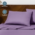thumbnail image 6 of Bare Home Pillowcase Set - Envelope Closure - Premium 1800 Collection - Double Brushed - Ultra Soft - Queen Size, Lavender, 2 Count, 6 of 8