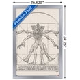 thumbnail image 3 of Netflix Stranger Things: Season 4 - Vitruvian Demogorgon Wall Poster, 14.725" x 22.375" Framed, 3 of 6