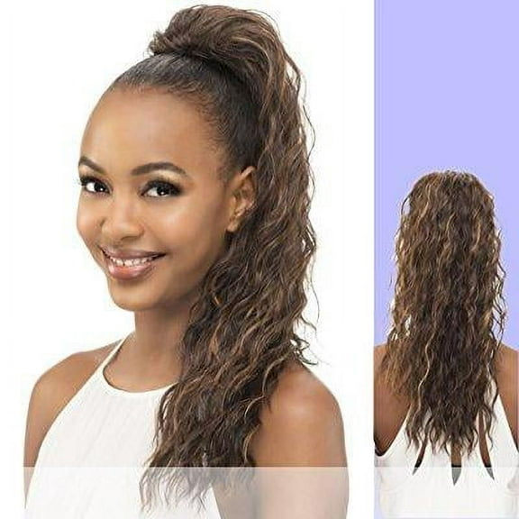 POCKET BUN-OLIVIA | Heat Resistant Synthetic 24" Extension (Honeycomb Base)