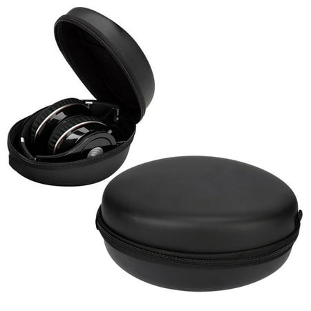 Teissuly Travel Hard Headphone Case for Beats Studio3/ Solo 3/ Skullcandy Crusher/Hesh 3/ Skull Candy Riff/Jabra REVO Wireless Bluetooth Foldable Headphones Storage Bag Box with Accessories Pocket