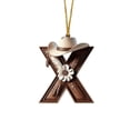 thumbnail image 2 of Adorno Navideño Colgante para Árbol de Navidad con 26 Letras | Adornos Acrílicos para Árbol de Navidad | 8 Cm | 26 Unidades | Decoración Navideña, 2 of 6