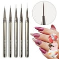 thumbnail image 4 of SharkTRUE Professional Nail Art Pens Set - 0.5mm Fine Tip, Long Metal forPrecise Line 9CU8, 4 of 8