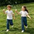 thumbnail image 5 of Nugftut Pants for Boys Elastic Waist Casual Loose Fit Long Pants with Pockets for Daily Outdoor Wear Sizes 11-12, 5 of 9