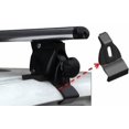 thumbnail image 4 of Black Horse Offroad Rack de Toit TR-52SI Voyageur; Ajustement Direct; Longueur 52 Pouces; Argent; pour Utilisation sur Tout Toit/déversoir Nu; Ensemble de 2 Barres Croisées et Matériel, 4 of 11
