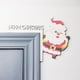 thumbnail image 1 of Christmas Door Frame Decoration Santa Claus Wooden Ornament Elk Xmas Decor, 1 of 5