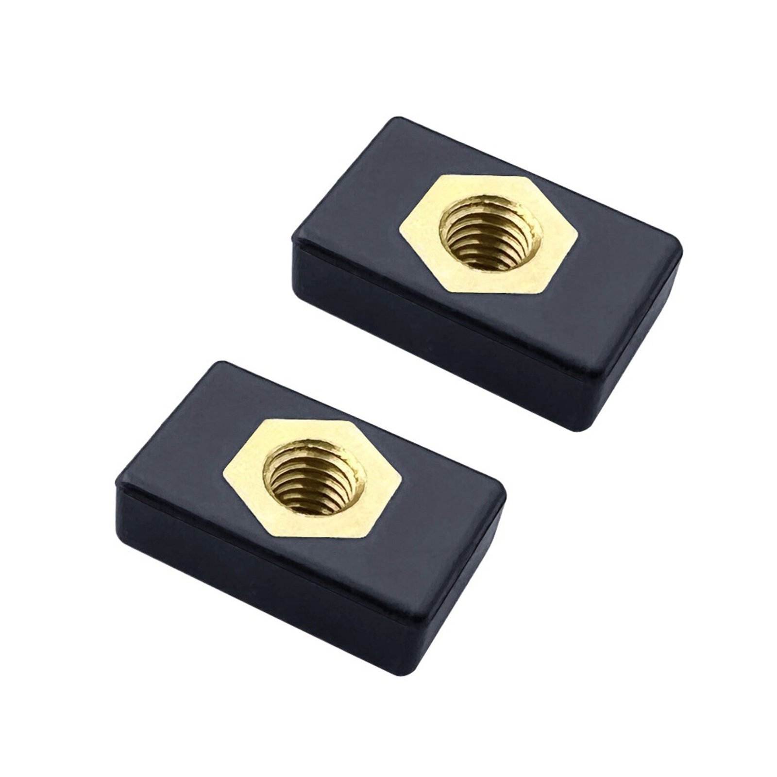 6mm Kayak Track Rails Coppers Nut Replacement Fishing Rod Poles Holder Mounting Base Sliding Nut Track Rails Sliding Nut