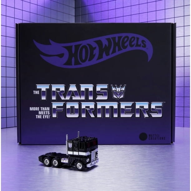 Mattel, Hot Wheels Transformers Nemesis Prime, Black - Walmart.com