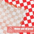 thumbnail image 4 of 120pcs Wax Paper Sheets for Food, 12x12" Grease Proof Sandwich ping Paper, Premium Deli Paper Sheets, Pre Cut Checkered Food Basket Liners for BBQ, Picnic, Festival, Fair by, 4 of 4