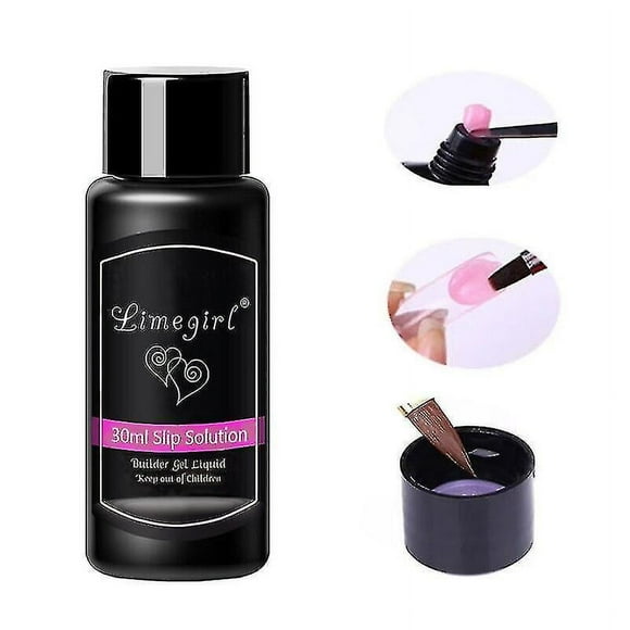 Quick Building Polygels Polish Nails Liquid Slip Solution Painless Acrylic Nail Art