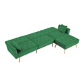 thumbnail image 4 of Vebreda L-Shaped Reversible Sectional Sofa,Green, 4 of 9