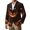 Yellow, variant on Mens Halloween Business Blazer Corduroy Halloween Graphic Slim Fit 2 Button Halloween Holiday Party Jacket with Pockets