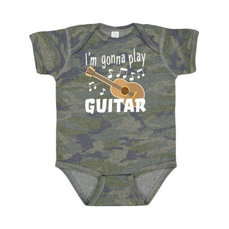 

Inktastic I m Gonna Play Guitar- Music Gift Baby Boy or Baby Girl Bodysuit