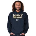 thumbnail image 5 of United States Navy Strong Anchor Logo Hoodie Sweatshirt Women Men Brisco Brands S, 5 of 6
