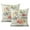 Spring Farmhouse Garden-30, variant on Celebrating Spring & Summer: Pink Flower Floral 20x20inch Inch Throw Pillow Covers, Set of 2 - Farmhouse Outdoor Decorative Pillows Perfect for Home, Couch, Sofa, and Living Room Decorations