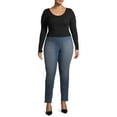 thumbnail image 5 of Sofia Jeans Women's Plus Size Rosa Curvy High-Waist Pull-On Ankle Jeggings, 5 of 6