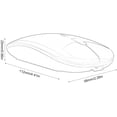 thumbnail image 4 of Ultra-Thin Energy-Saving Matt Durable Mouse Charging+2.4G+Wirele, 4 of 8