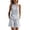 White, variant on Dpjklzsn Women's Striped Two Piece Shorts Set, Sleeveless Knot Top and Elastic Waist Shorts Summer Outfit