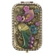 thumbnail image 1 of GOOHOCHY Espejo de bolsillo retro portátil, mini espejo de maquillaje plegable vintage, espejo de tocador de metal, espejo de viaje compacto, herramienta de maquillaje, accesorio para mujeres y niñas., 1 of 8